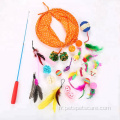 Ball Plastic Feather Gift Combining Pack Cat Toys